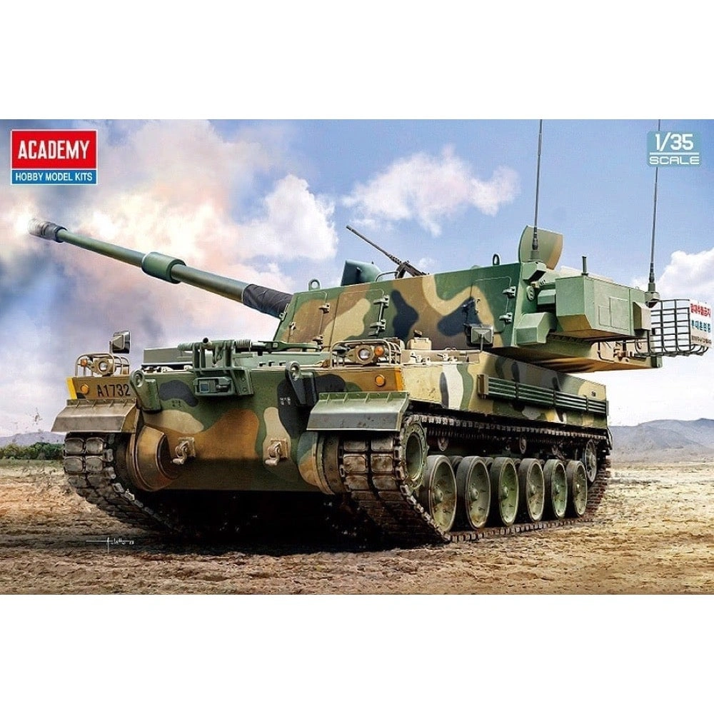 ROK Army K9A1 SPH – Realistic 1/35 Scale Miniature Tank Model!